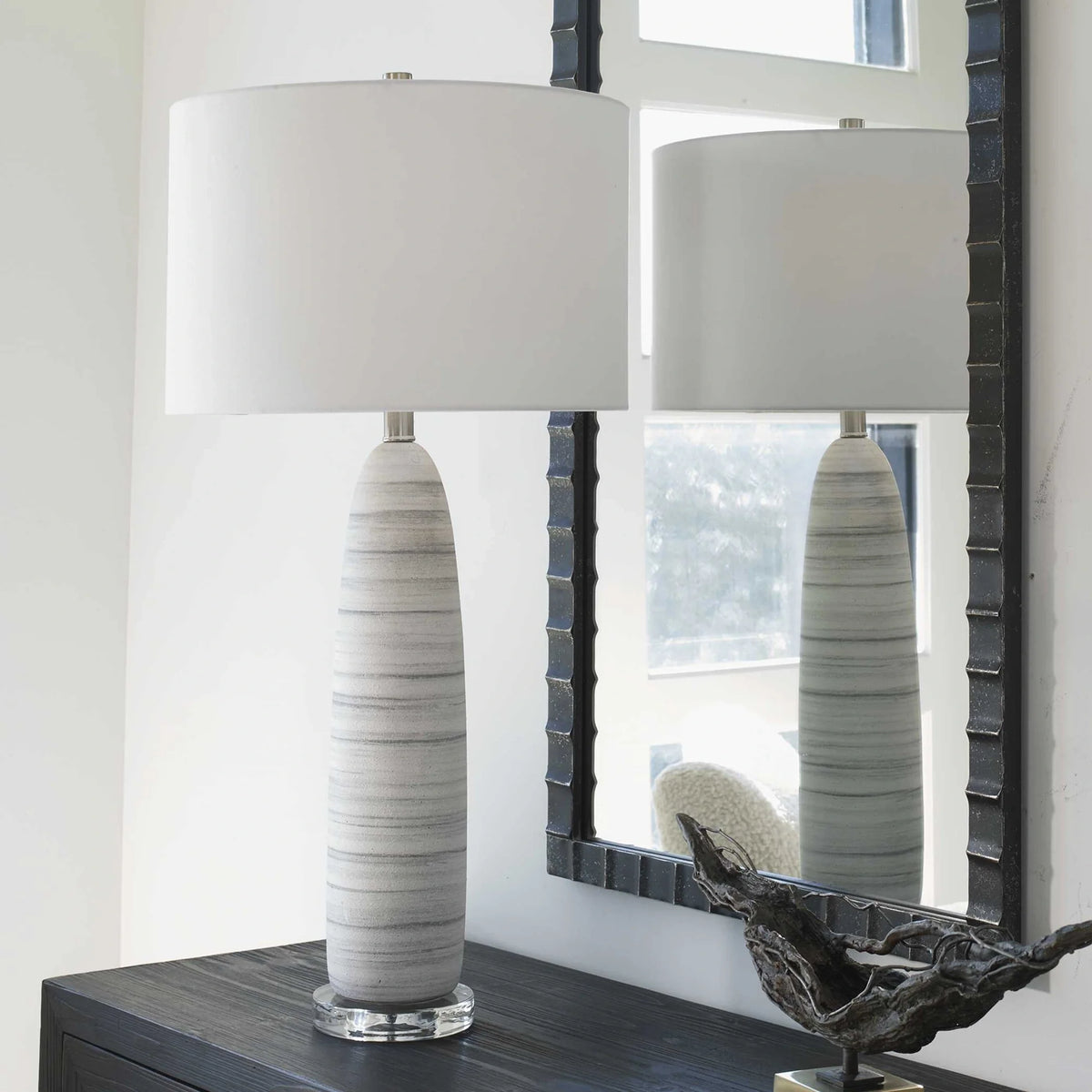 Matte White Table Lamp