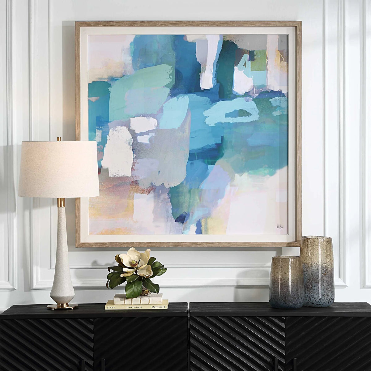 Abstract Framed Print