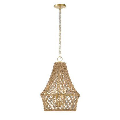 4 Light Rope Pendant