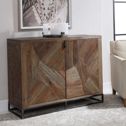 Reclaimed Wood 2-Door Cabinet