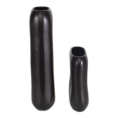 Dark Brown Vases Set/2