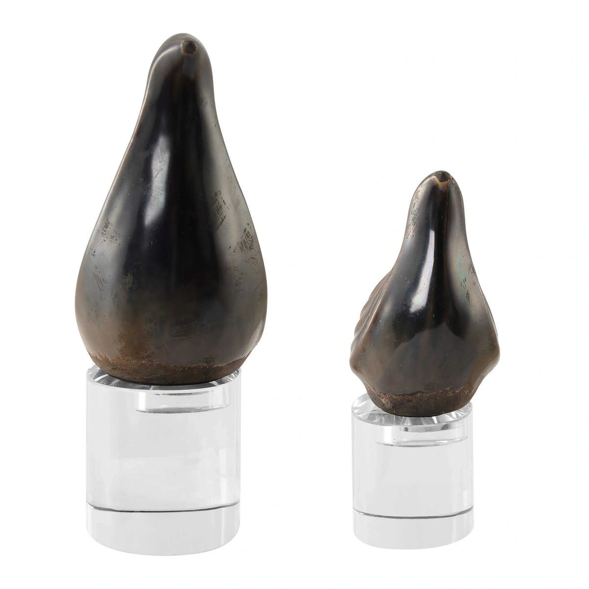 Nesting Bird Sculptures, Set of 2