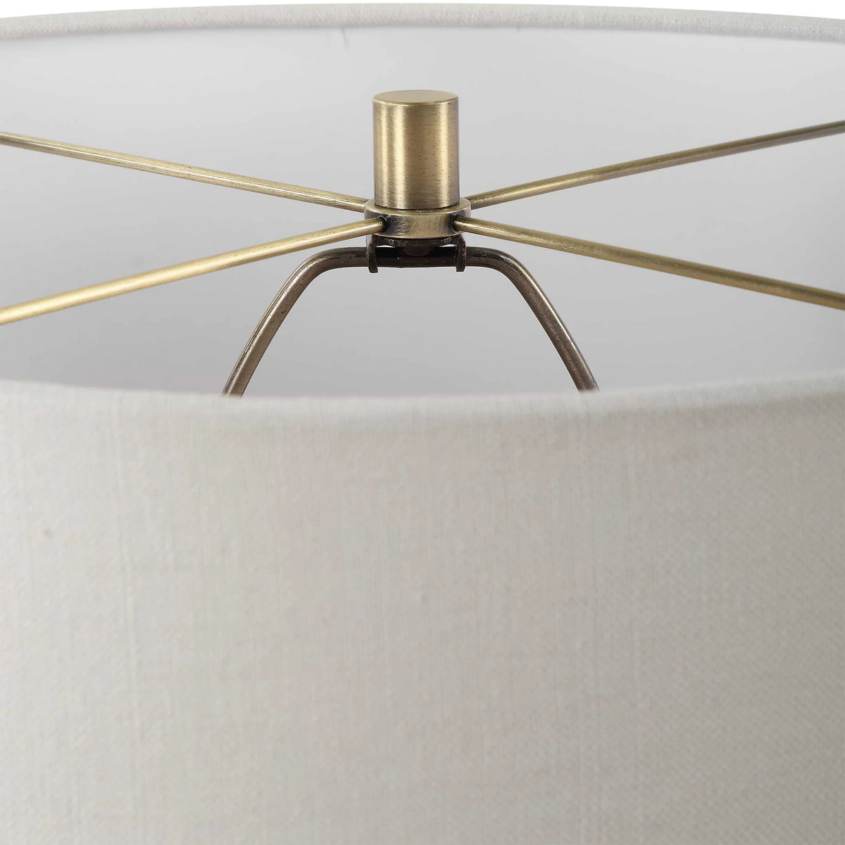 Tan Glaze Table Lamp