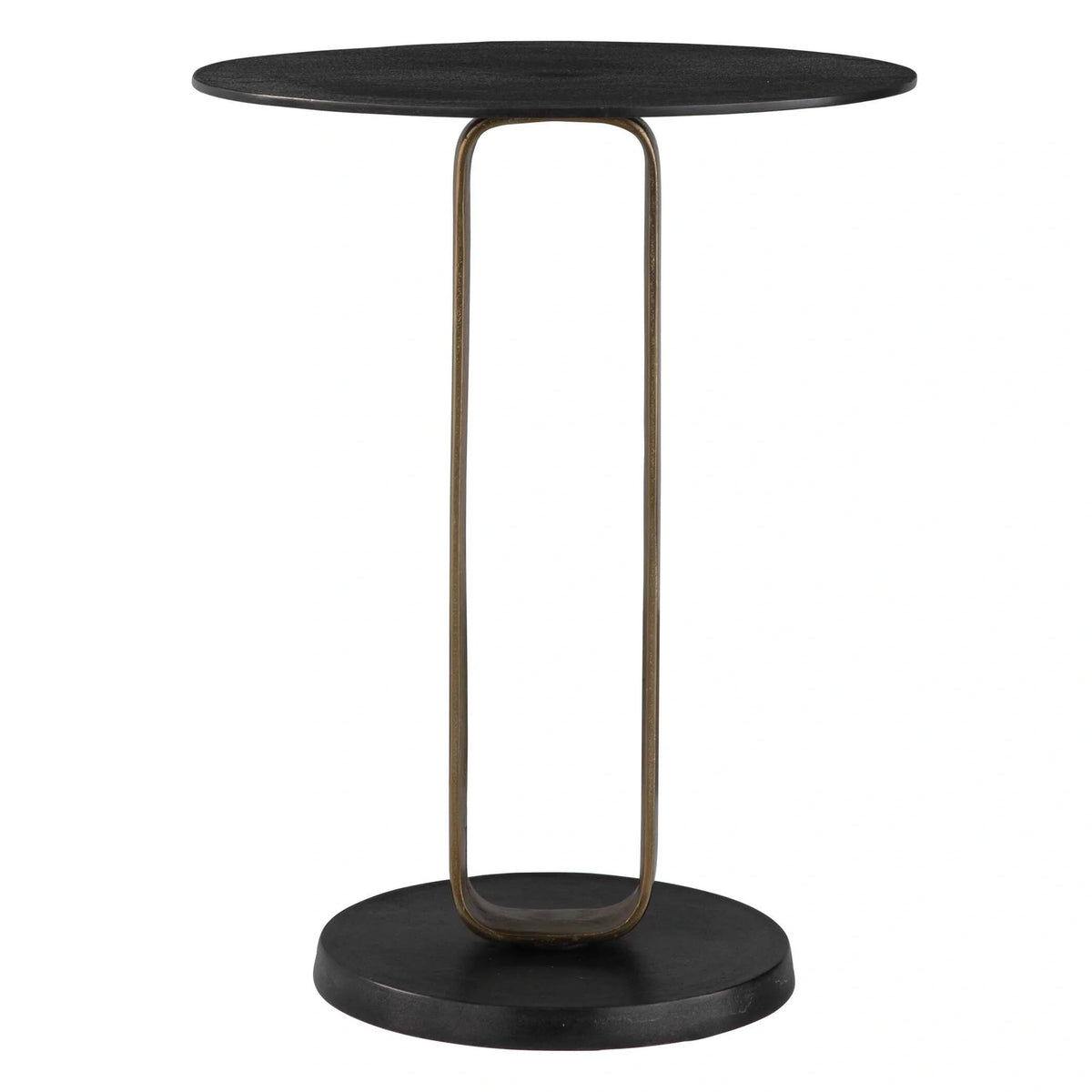Brass Accent Table