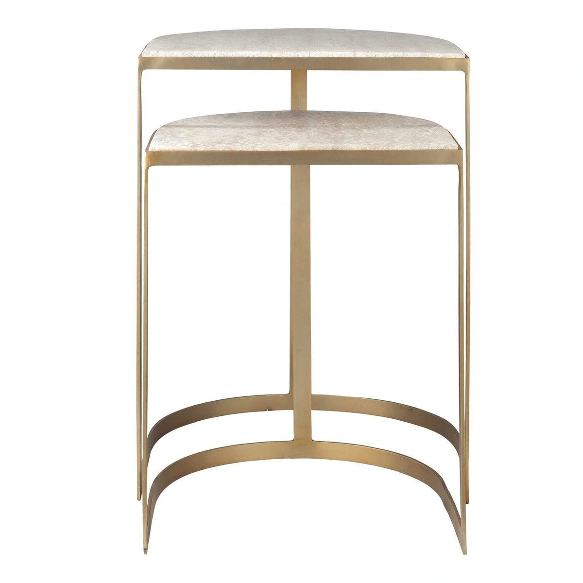 Travertine Nesting Tables Set/2