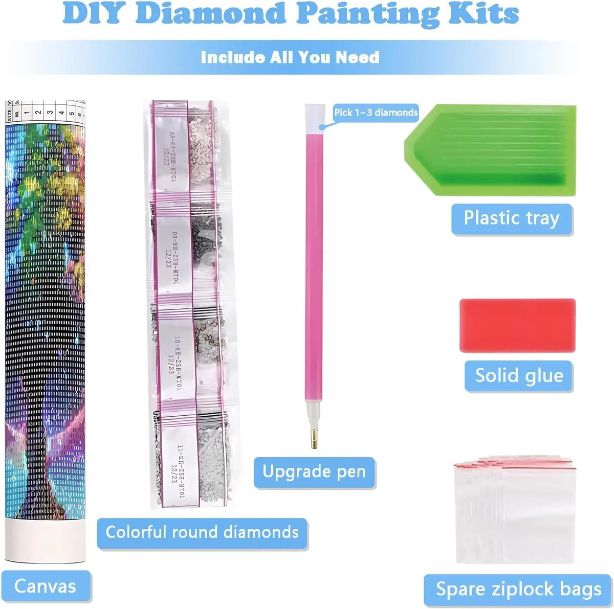 Your Own Van Gogh Masterpiece: Starry Night Over the Rhone 5D Full Drill Rhinestone Diamond Art Kit for Wall Decor