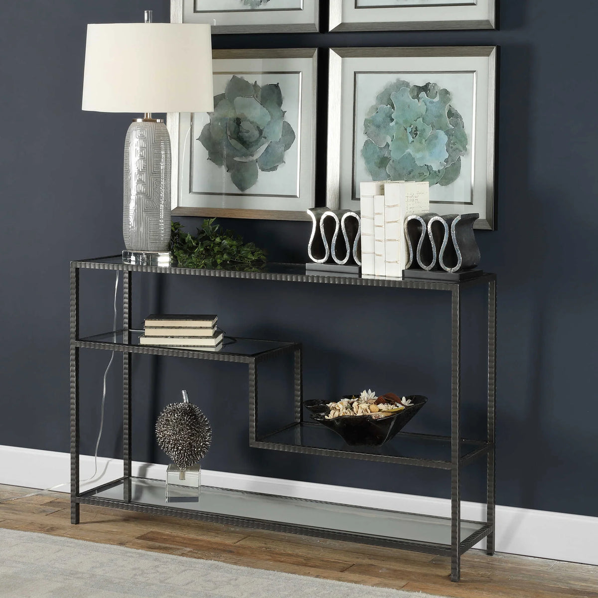 Industrial Console Table