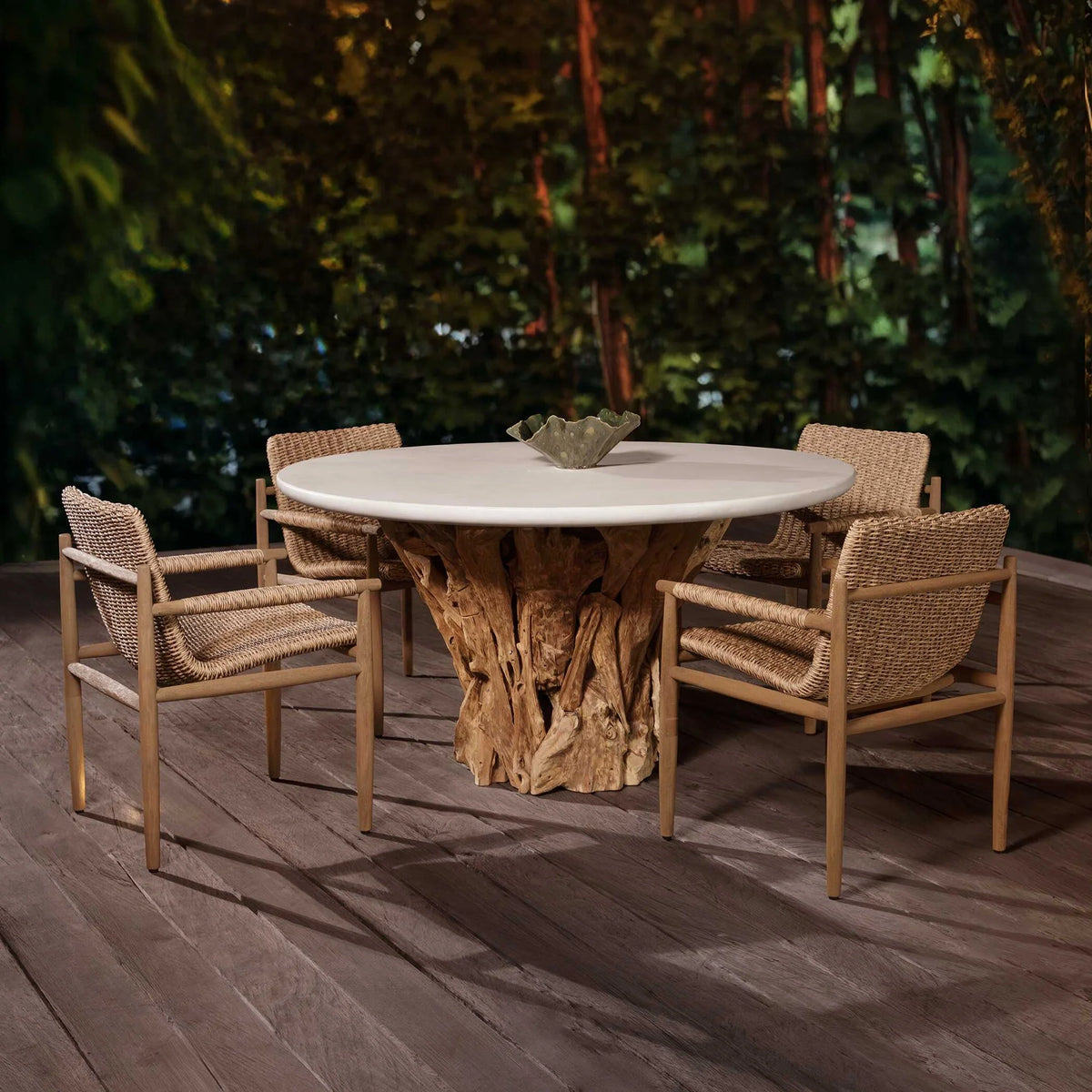 Wicker Outdoor Dining Chair