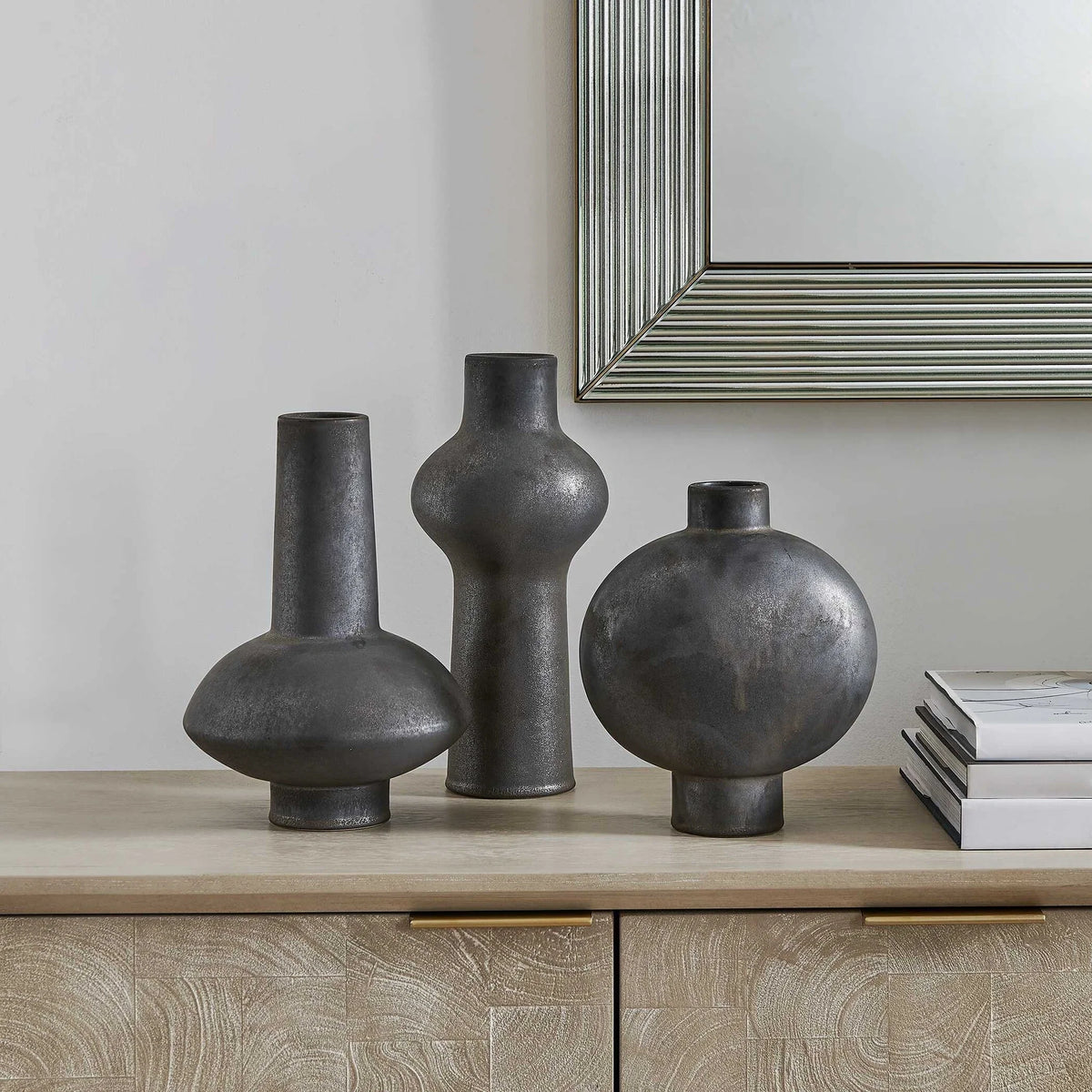 Indoor-Outdoor Vases Set/3