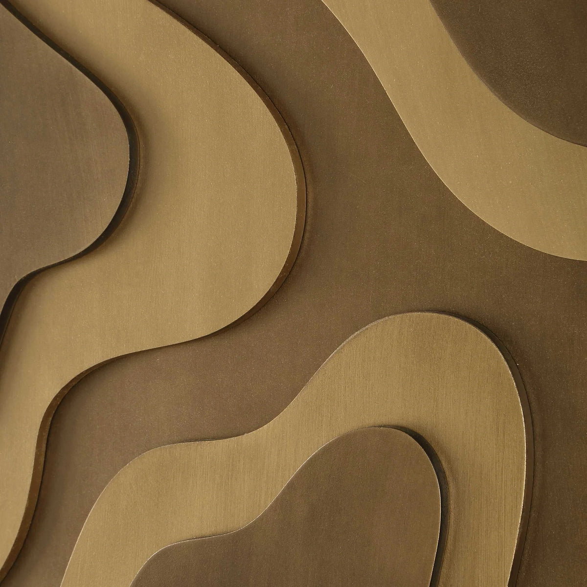 Sculptural Wood Wall Decor, Set of 2