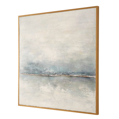 Hazy Morning Abstract Canvas