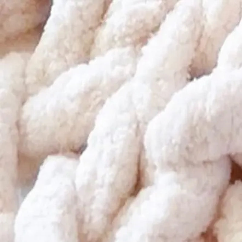 Cute Chunky Knit Blanket