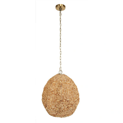 Wooden Bead Pendant