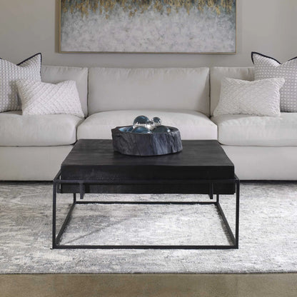 Modern Black Coffee Table