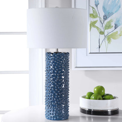 Blue Table Lamp