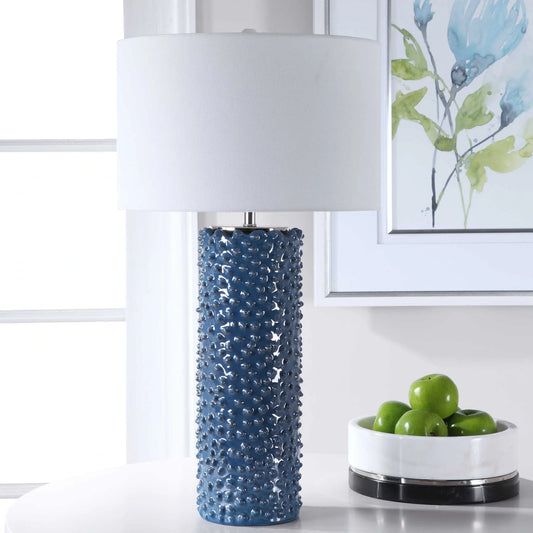 Blue Table Lamp