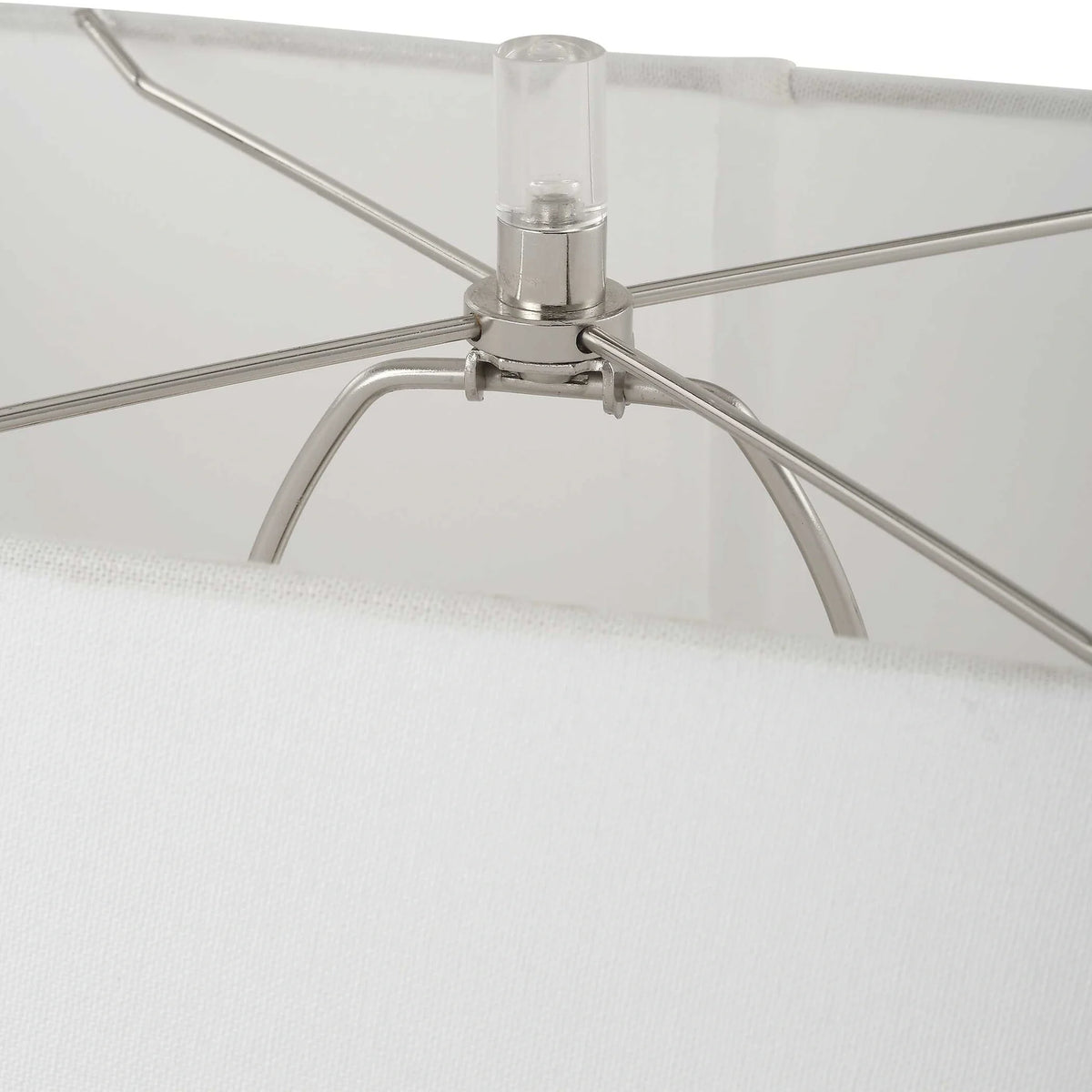 Tarnished Nickel Table Lamp