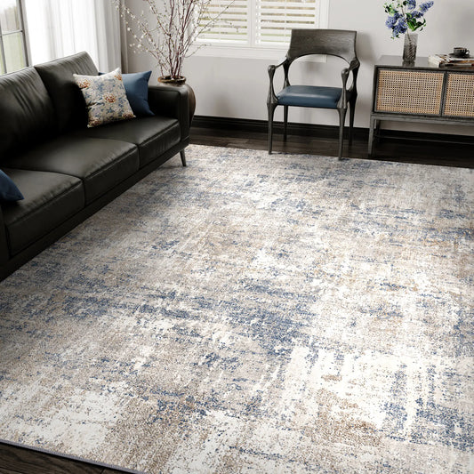 Purecozy Machine Washable Area Rug | Power Loomed Low Pile with Non-Slip Tpr Backing | 7 Colourways, Sizes 2×3 to 9×12