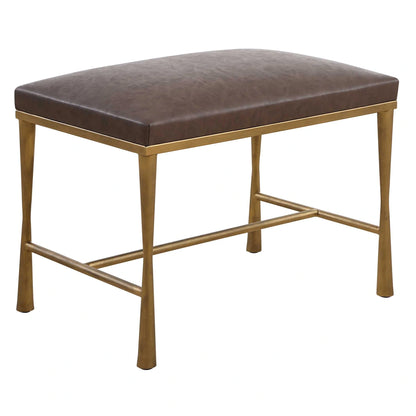 Small Gold Accent Bench