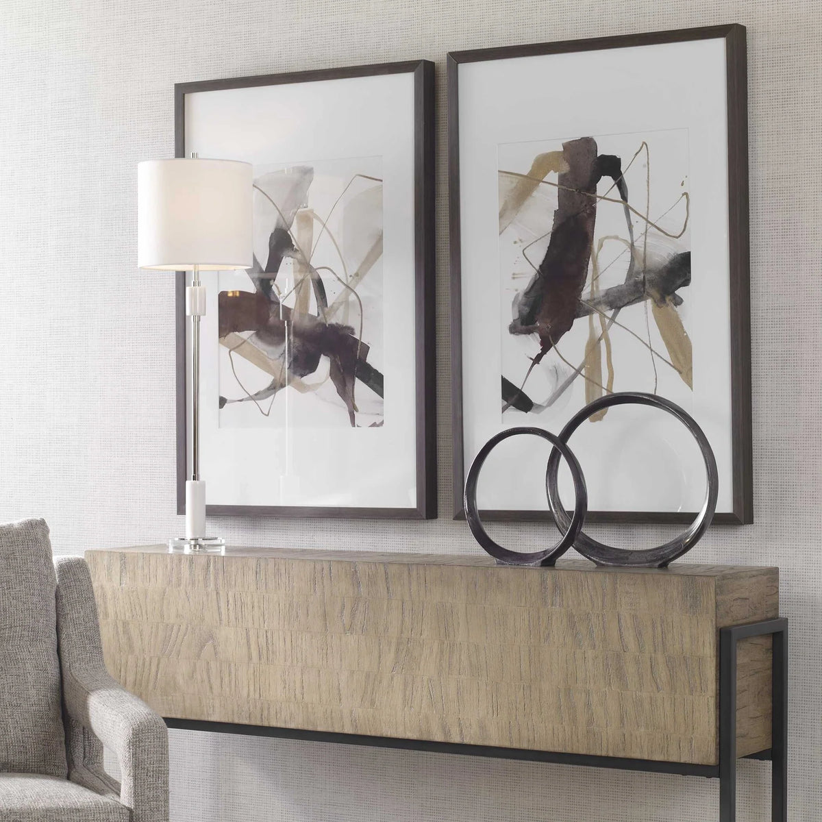 Abstract Prints, Set of 2
