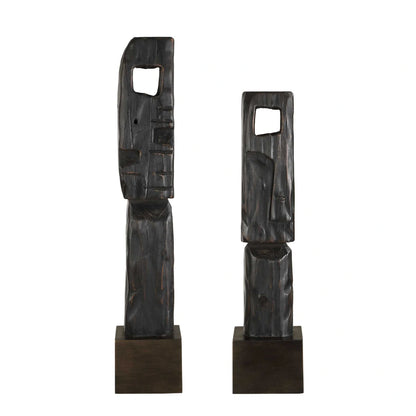 Black Wood Totems Set/2