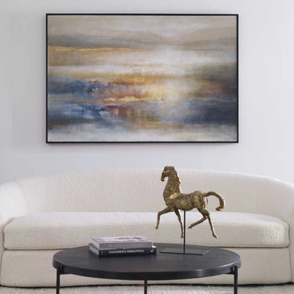 Hand-Painted Abstract Canvas Art