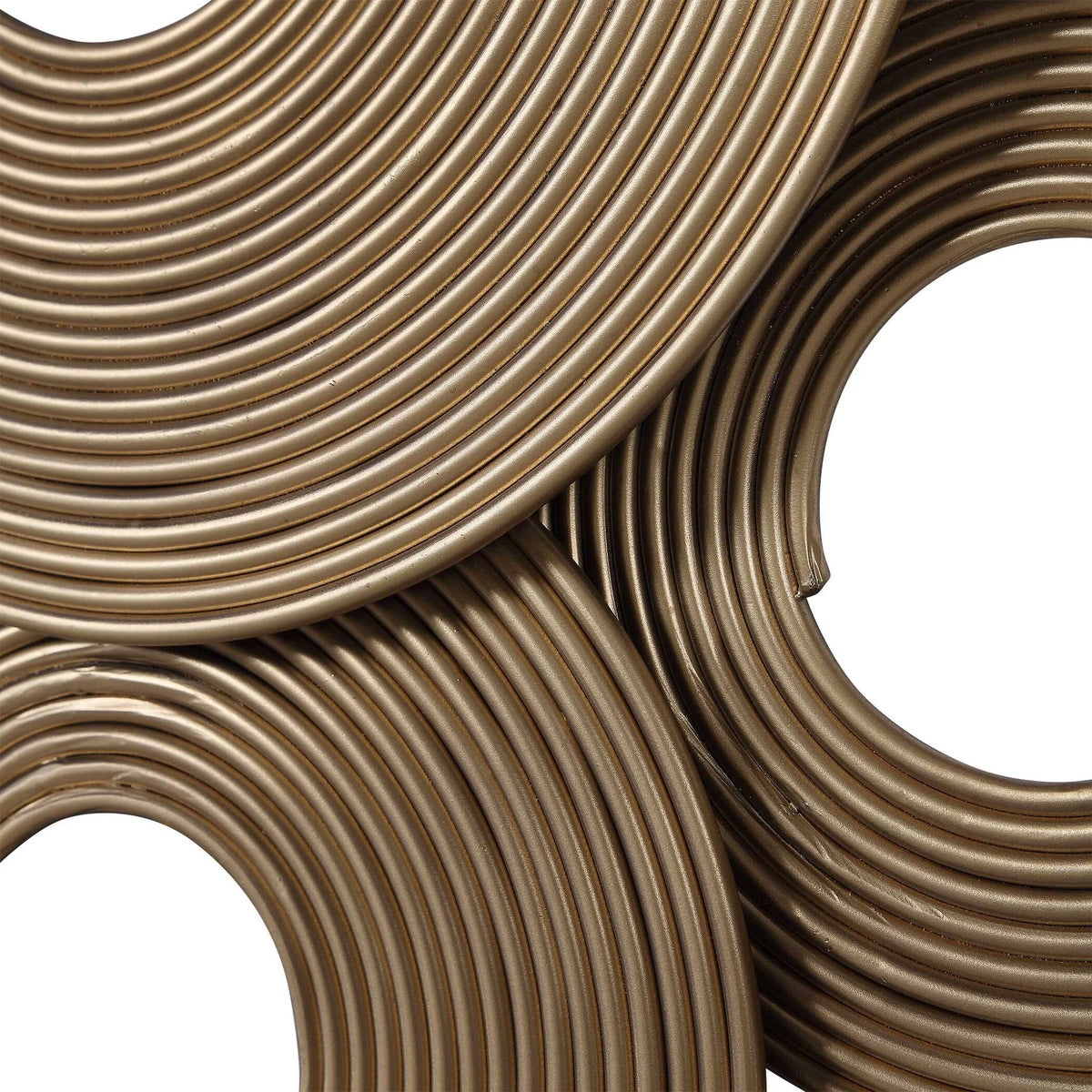 Gold Rings Wall Decor
