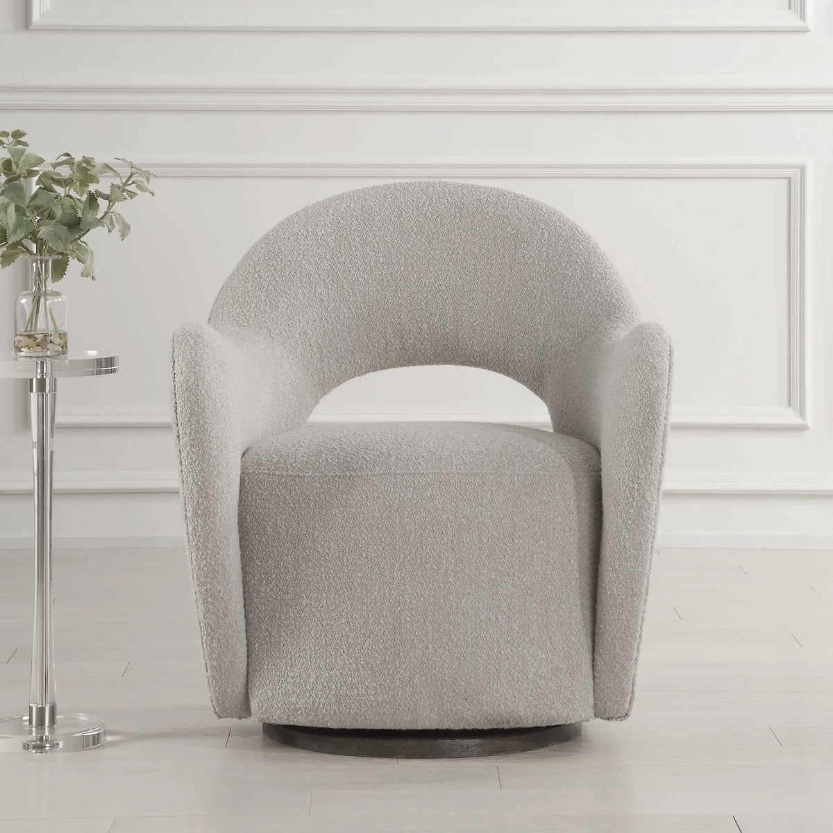 Fabric Swivel Chair