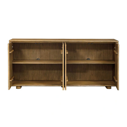 4-Door Wood Cabinet