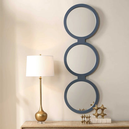 Interconnected Round Mirror