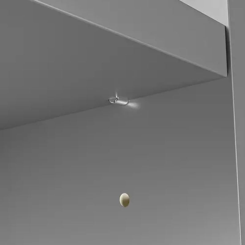 Zenstyle Over-the-Toilet Storage Shelf Cabinet - Gray Finish with Adjustable Shelves