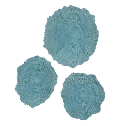 Sea Coral Wall Decor, Set of 3