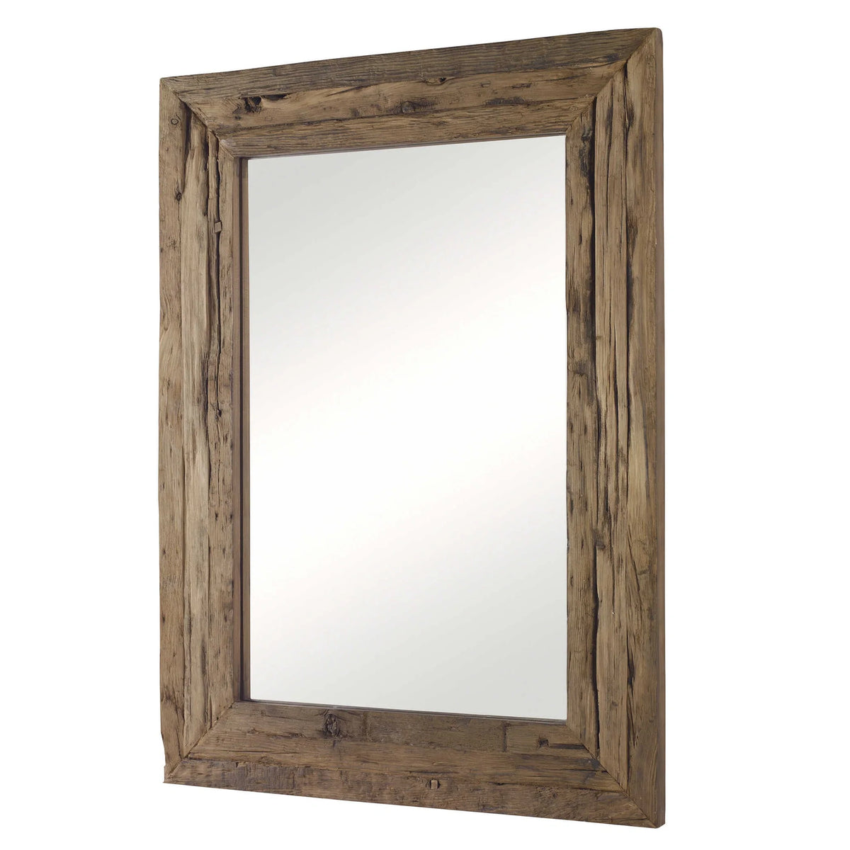 Large Reclaimed Pine Mirror