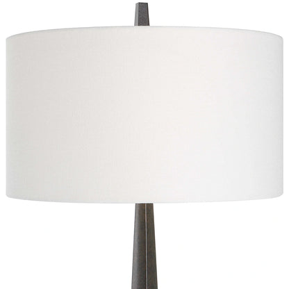 Rust Metal Floor Lamp