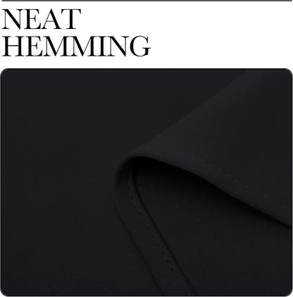 Room-Darkening Grommet Curtains | Thermal Insulated, Noise Reducing, Machine Washable | Wide Colour Range, Sizes 34" to 108"