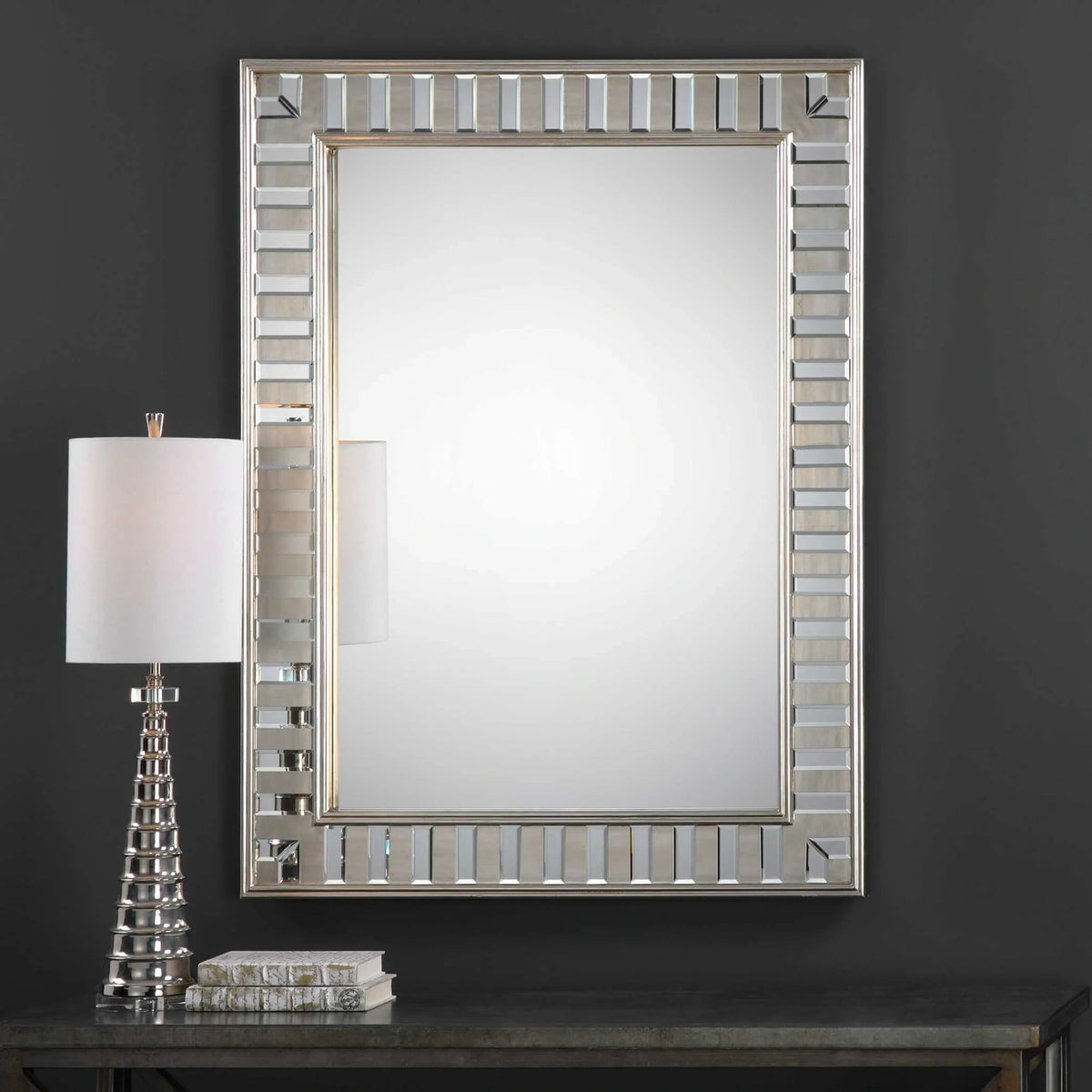 Silver Leaf Mirror