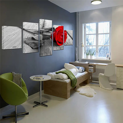 5 Piece Framed Canvas Art