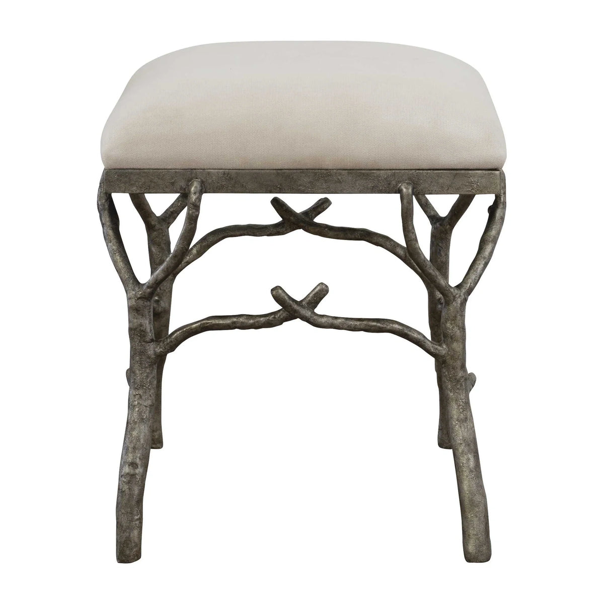 Small Fabric Bench