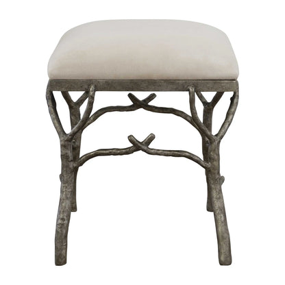 Small Fabric Bench
