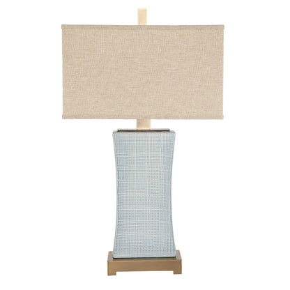 Blue Gray Table Lamp