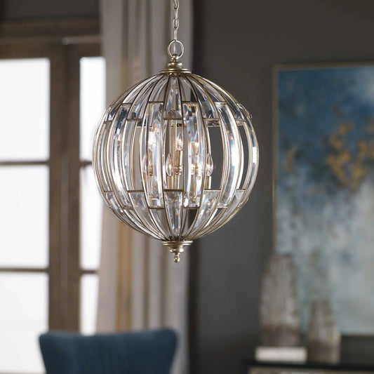 6 Light Sphere Pendant