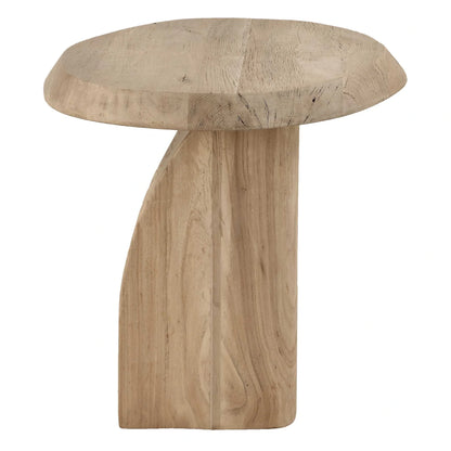 Reclaimed Oak Round Side Table