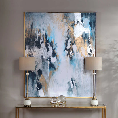 Hand Painted Abstract Canvas Art