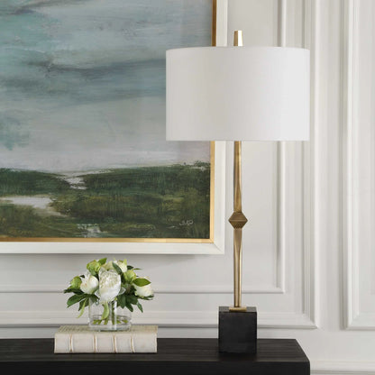 Antique Brass Table Lamp
