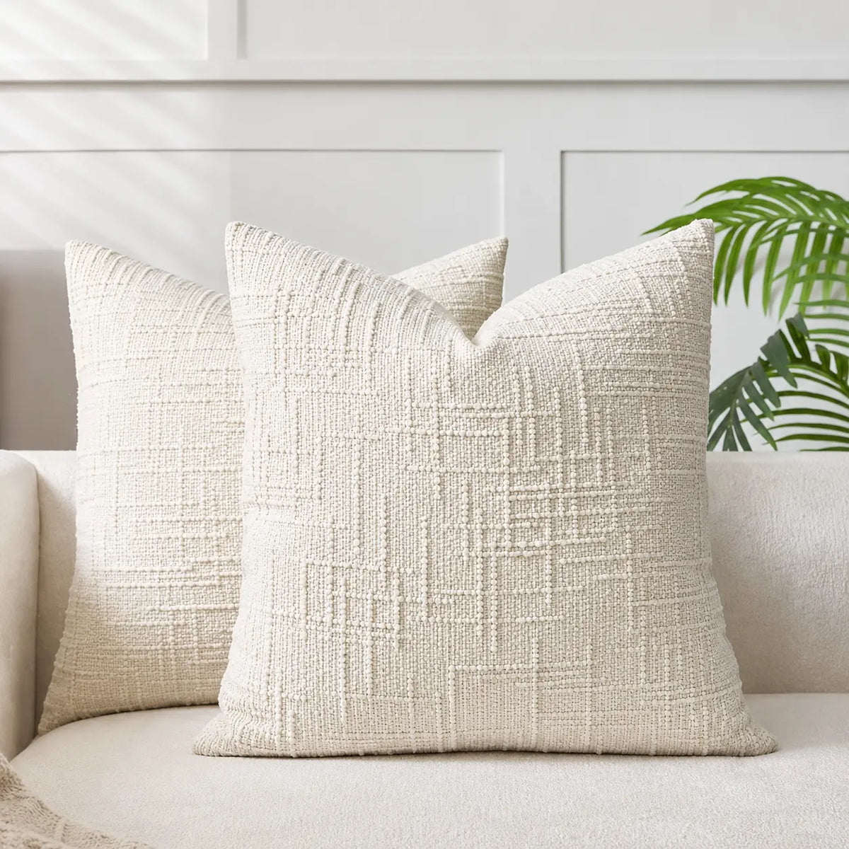 18x18 Soft Chenille Cushion Covers