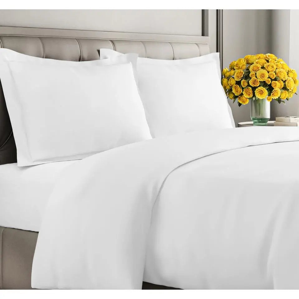 Experience Hotel-Like Luxury with CGK Premium Duvet Cover Set - Soft, Cooling & Breathable Bedding for Ultimate Comfort (Includes Pillow Shams)