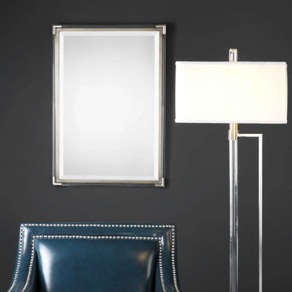 Metallic Silver Mirror
