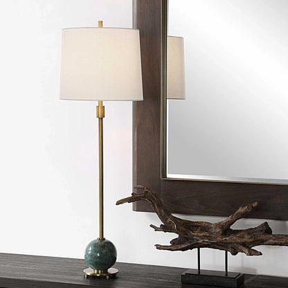 Brass Buffet Lamp