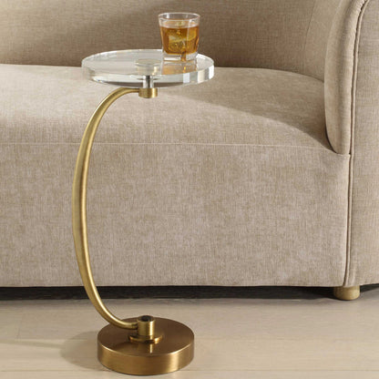 Brass Drink Table