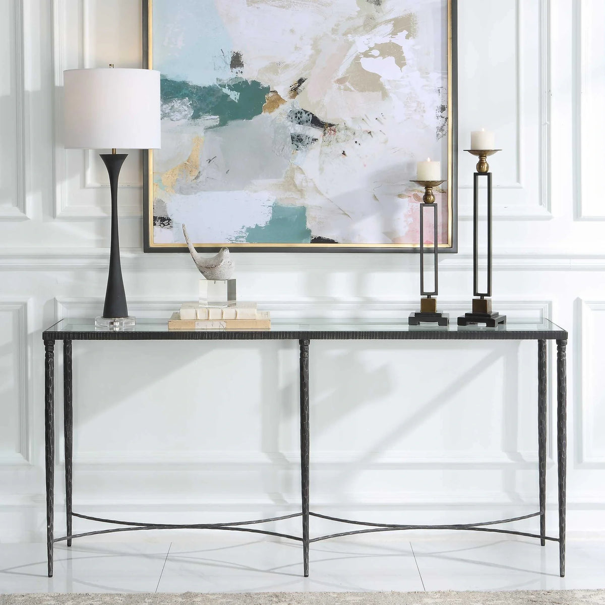 Black Console Table